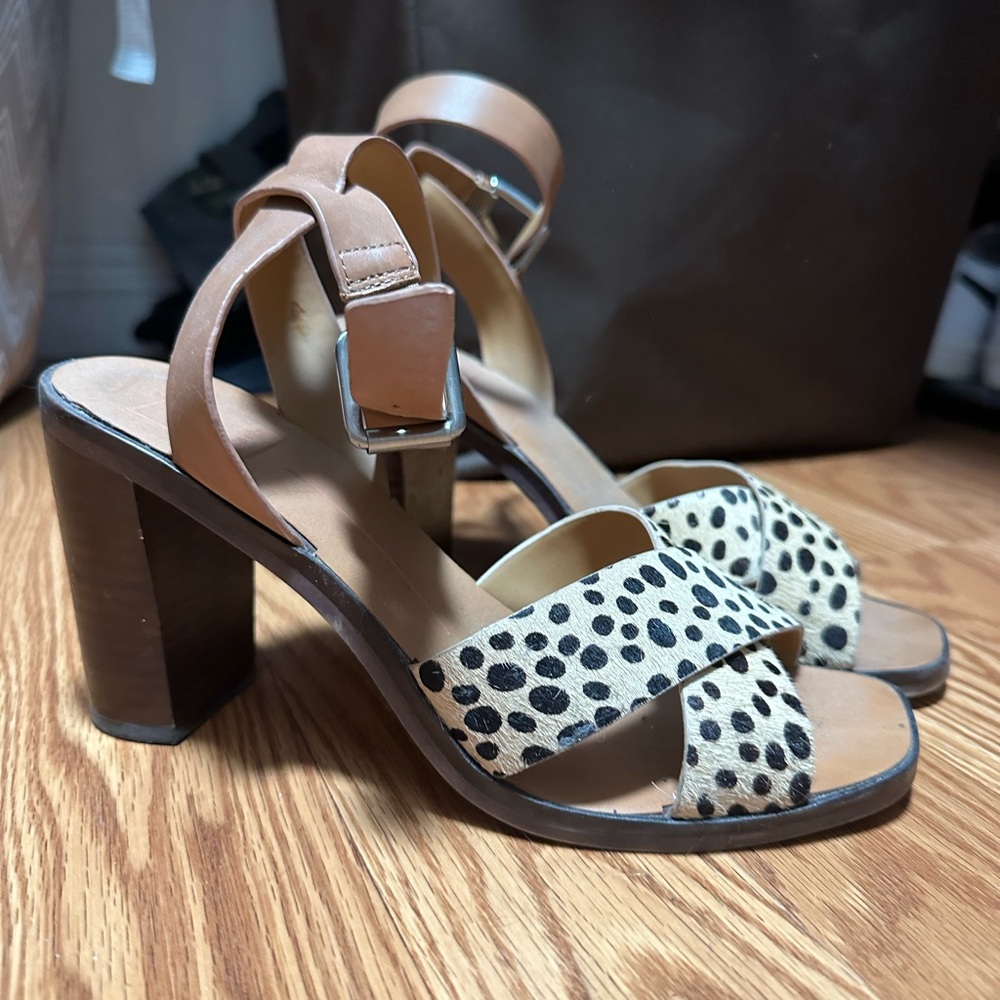 Dolce Vita Leopard Heel Size 8